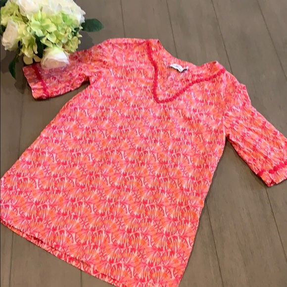 Vineyard Vines Other - Vineyard Vines Clam Shell Tunic Top M(10-12)